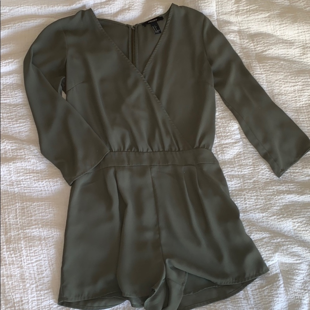 Green romper